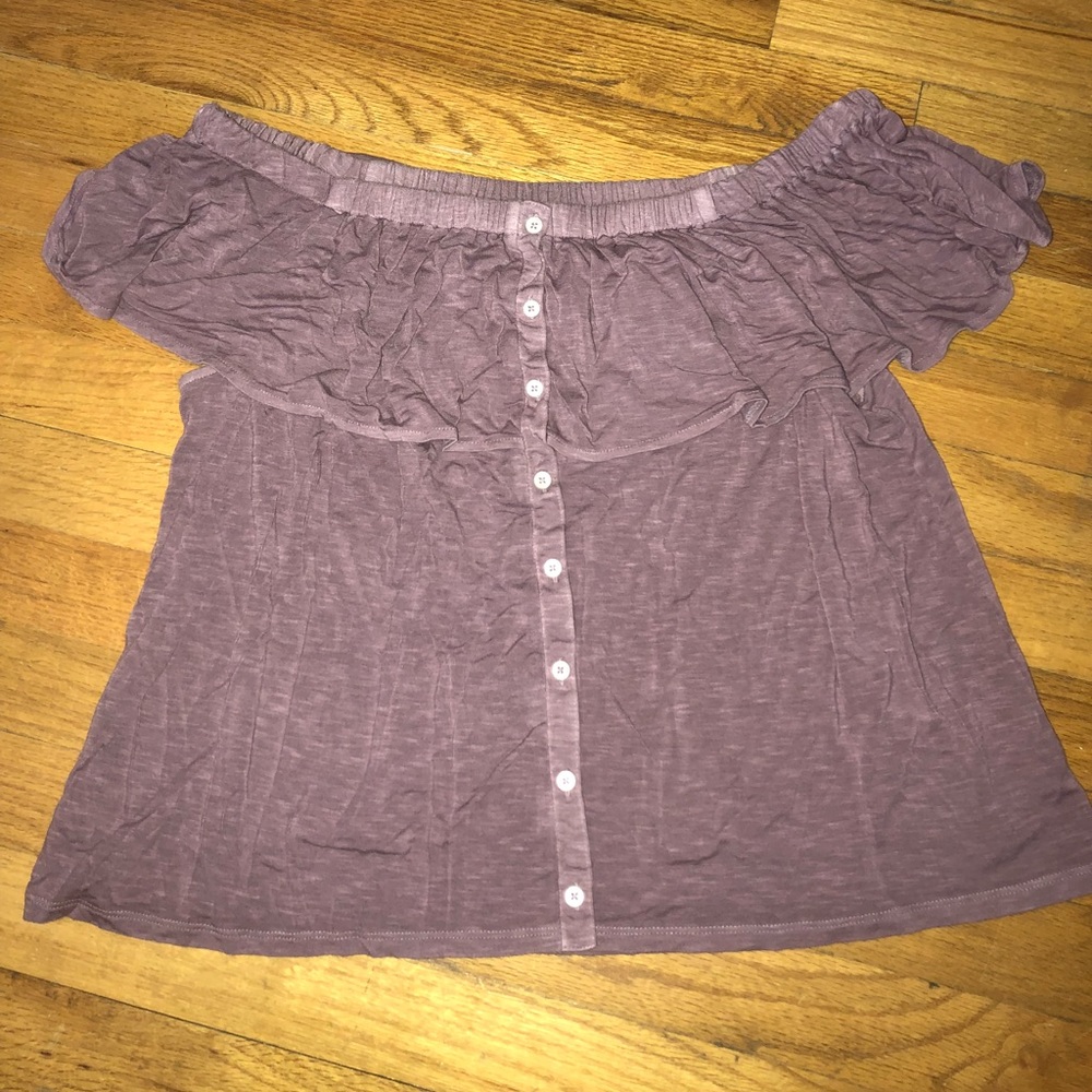American Eagle soft + sexy off the shoulder top